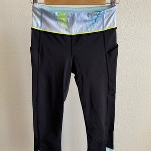 Lululemon Black Active Leggings Size 4